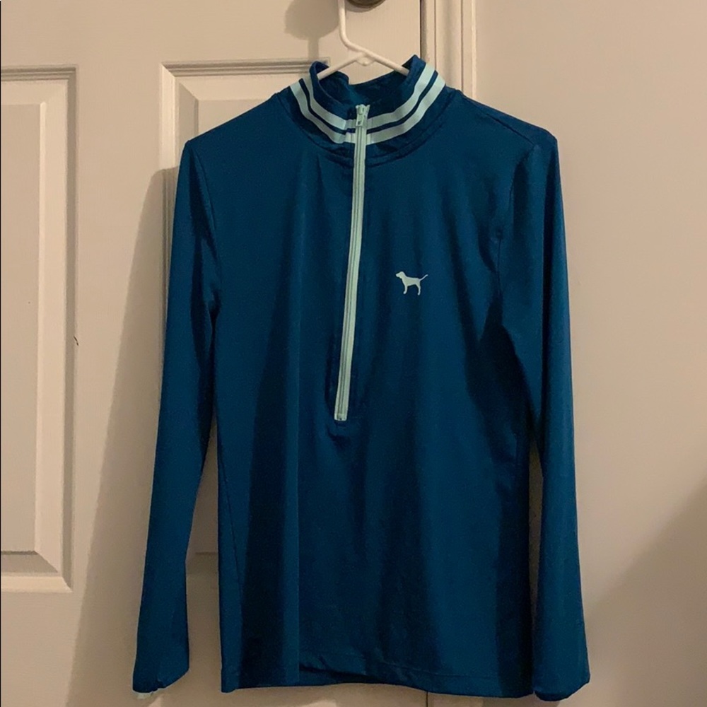 Victoria’s Secret pink half zip